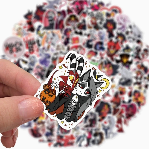 5 helluva boss stickers - Picture 2 of 6